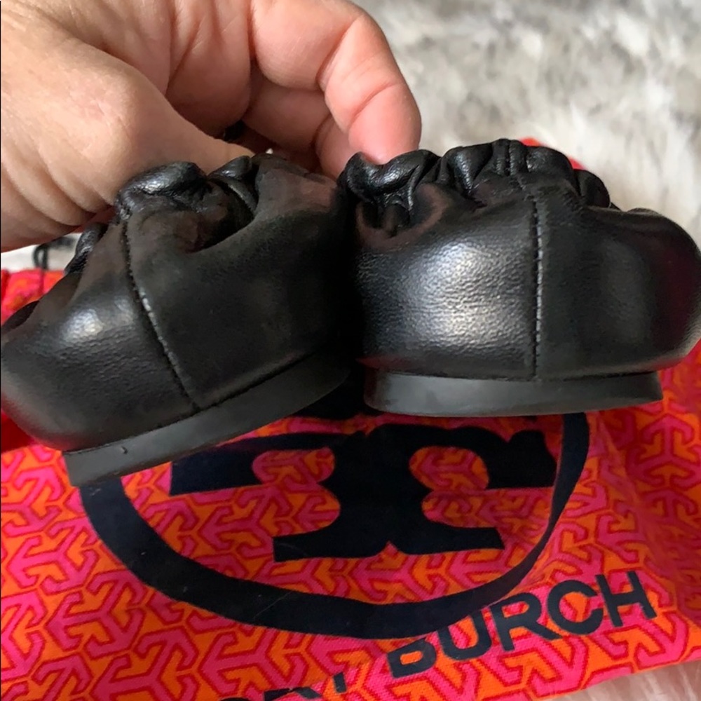 Tory Burch Classic Reva Ballet black flats - Picture 5 of 8